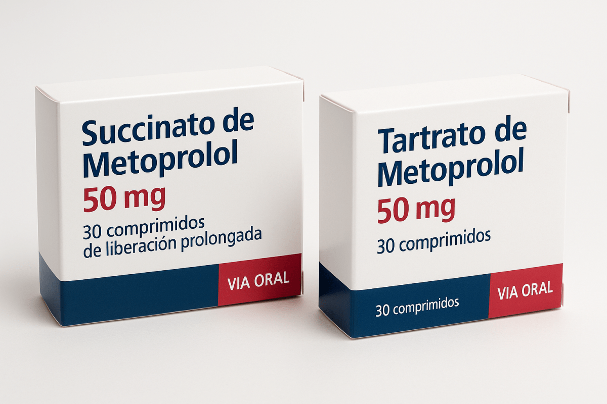 Metoprolol: Succinato VS Tartrato